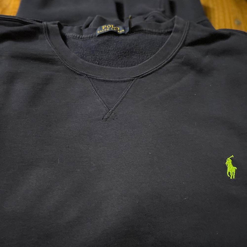 Big and tall men’s Polo sweatshirt